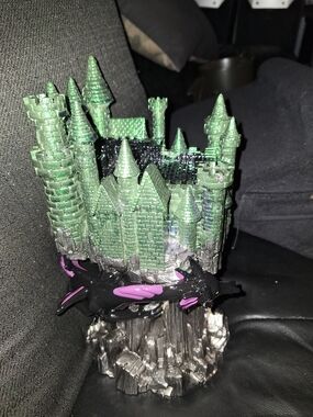 Maleficent castle candle holder bath and body works